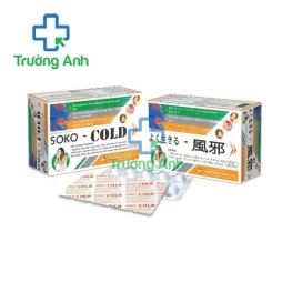 Soko-Cold - Hỗ trợ bổ phế, giảm ho, giảm đau rát họng hiệu quả